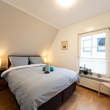 Denkmalgeschuetztes Fachwerkhaus Im Zentrum Mit Garage Ibbenbueren Exterior foto